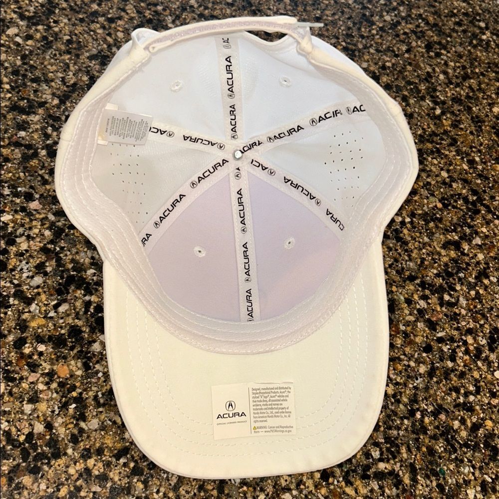 NEW Acura White Unisex Hat - Picture 4 of 7